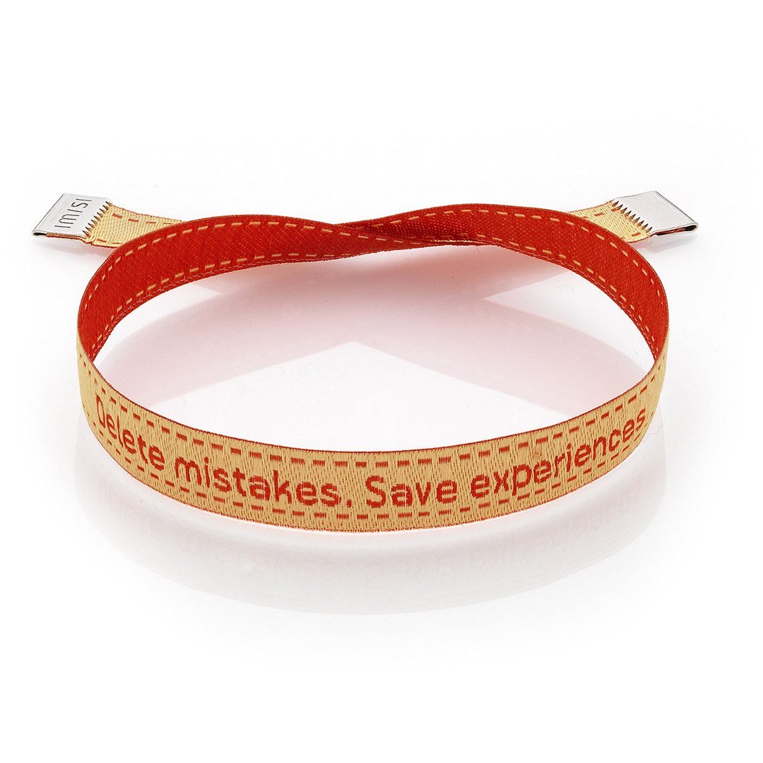 Delete mistakes. Save experiences