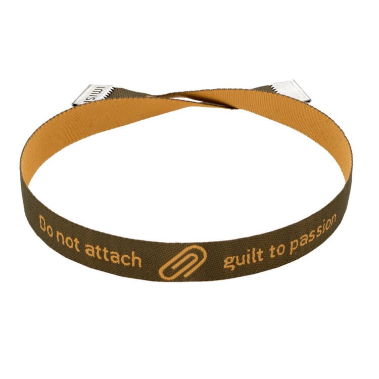 Do not attach guilt to passion