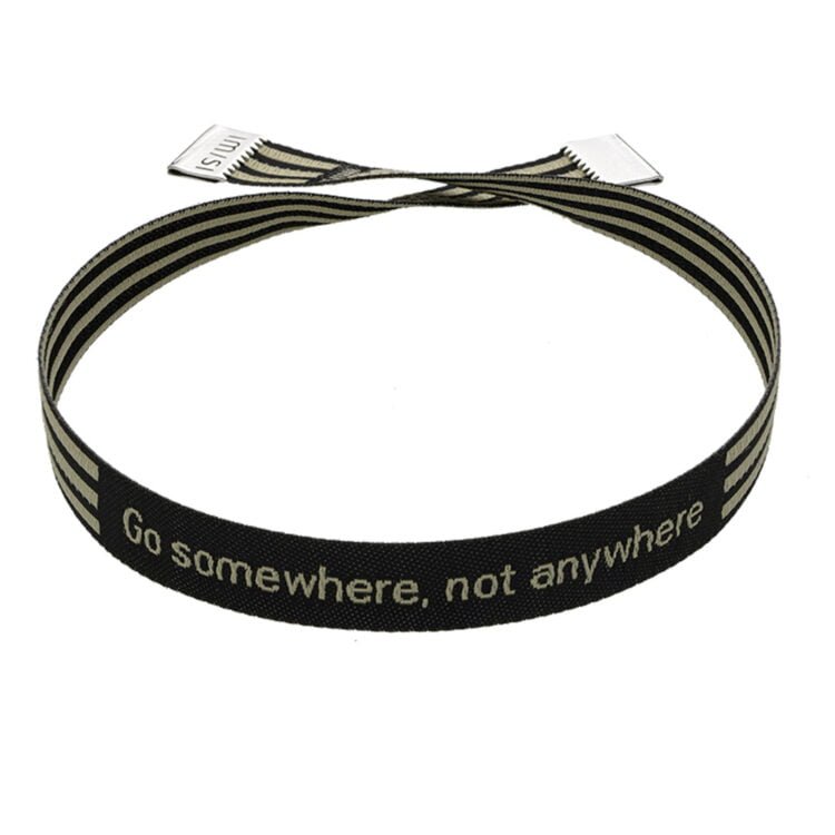 Go somewhere not anywhere