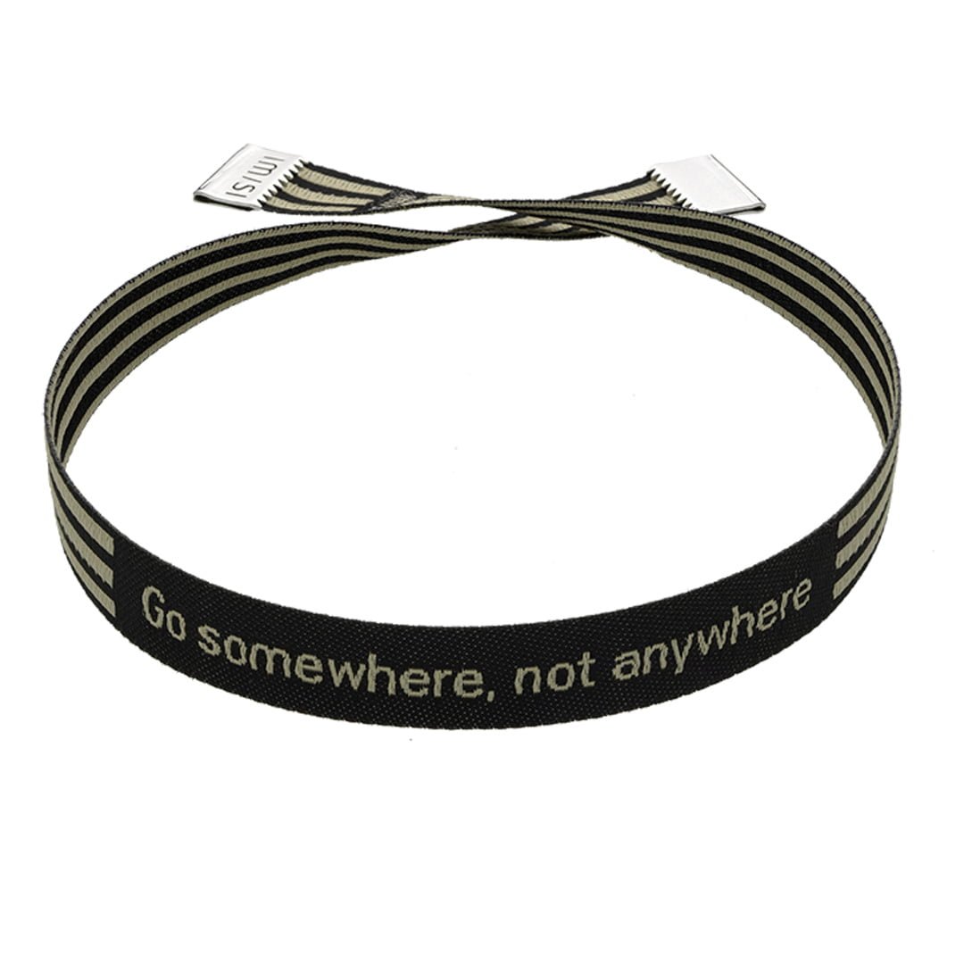 Go somewhere not anywhere
