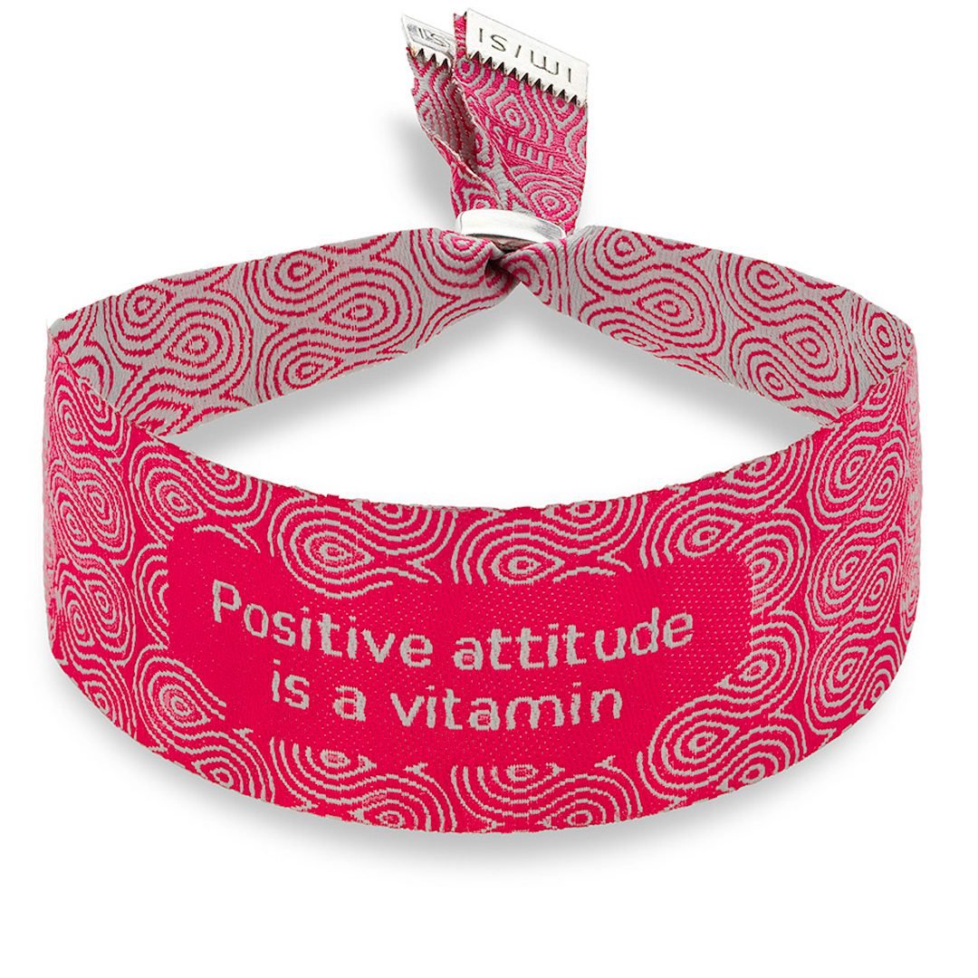 POSITIVE ATTITUDE IS A VITAMIN