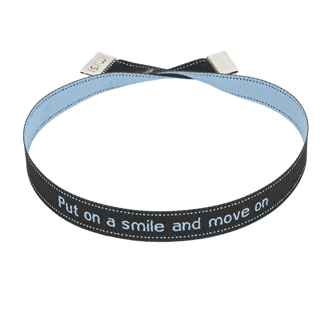 Put on a smile and move on